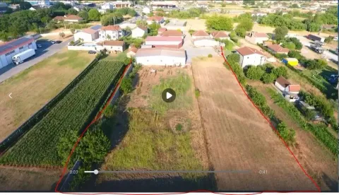 Aerial view of a large land plot with marked boundaries. - image 2