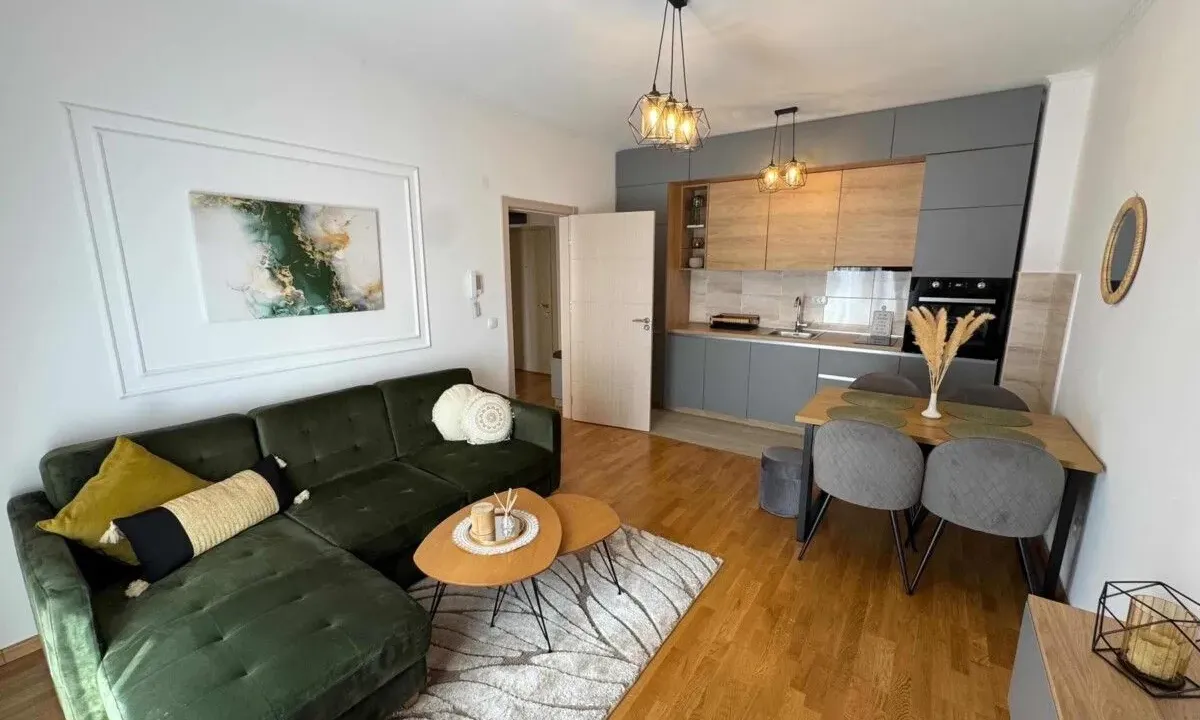 Izdavanje, jednosoban stan, 60m², Stari Aerodrom, Podgorica