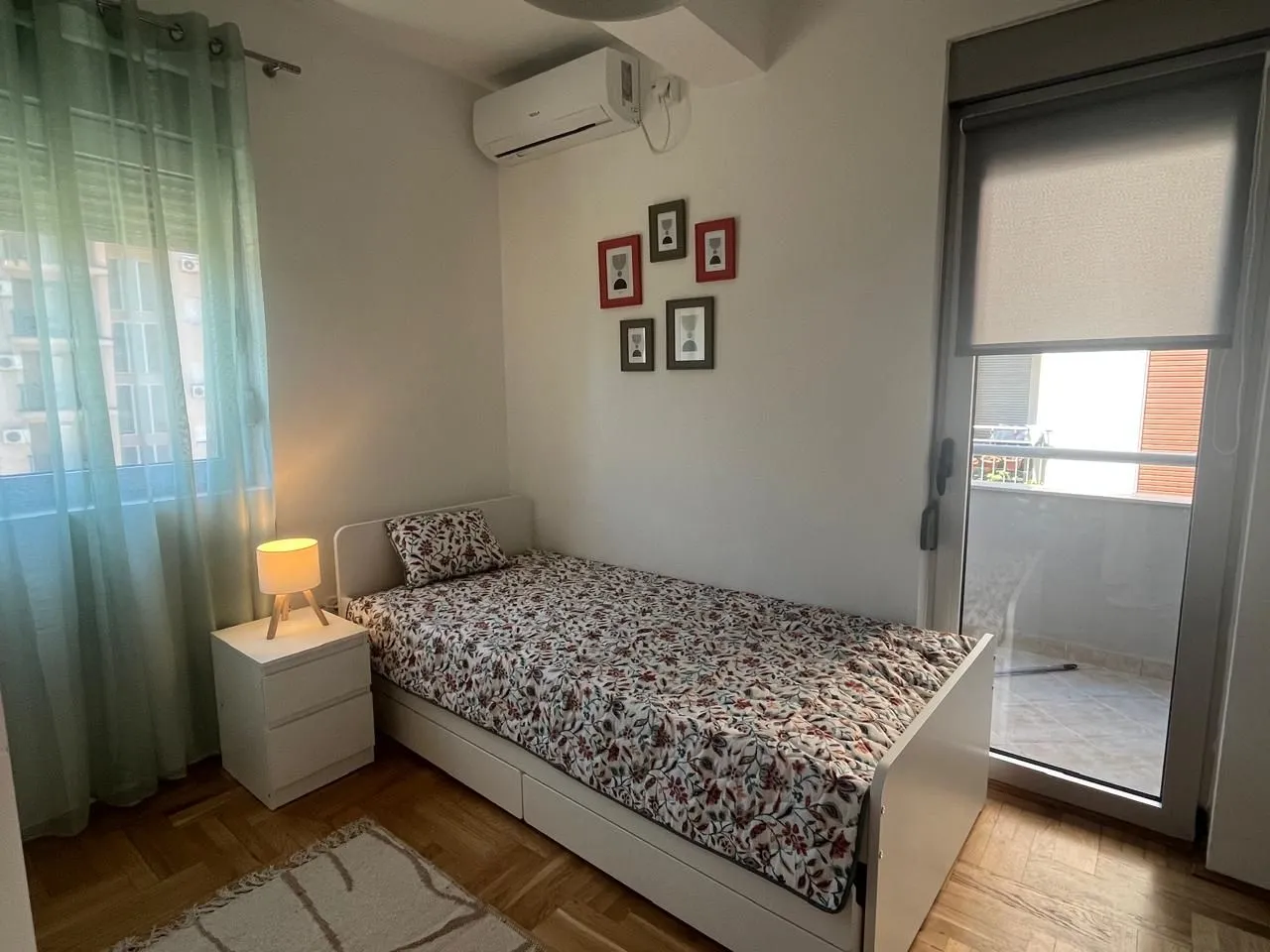 Rent, two bedroom apartment, 63m², 1 maj, Podgorica