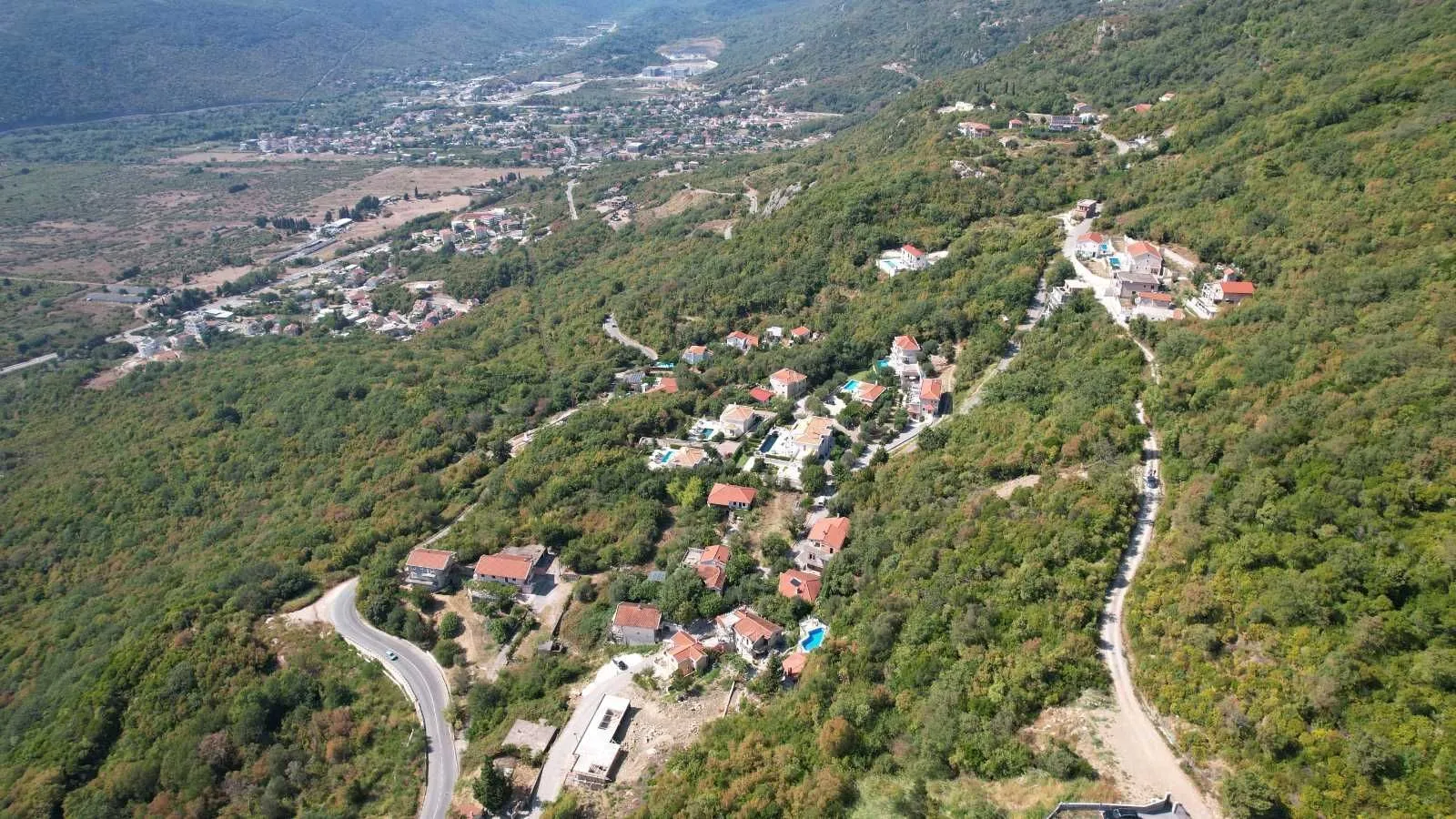 Prodaja, plac, 1000m², Prijevor, Budva