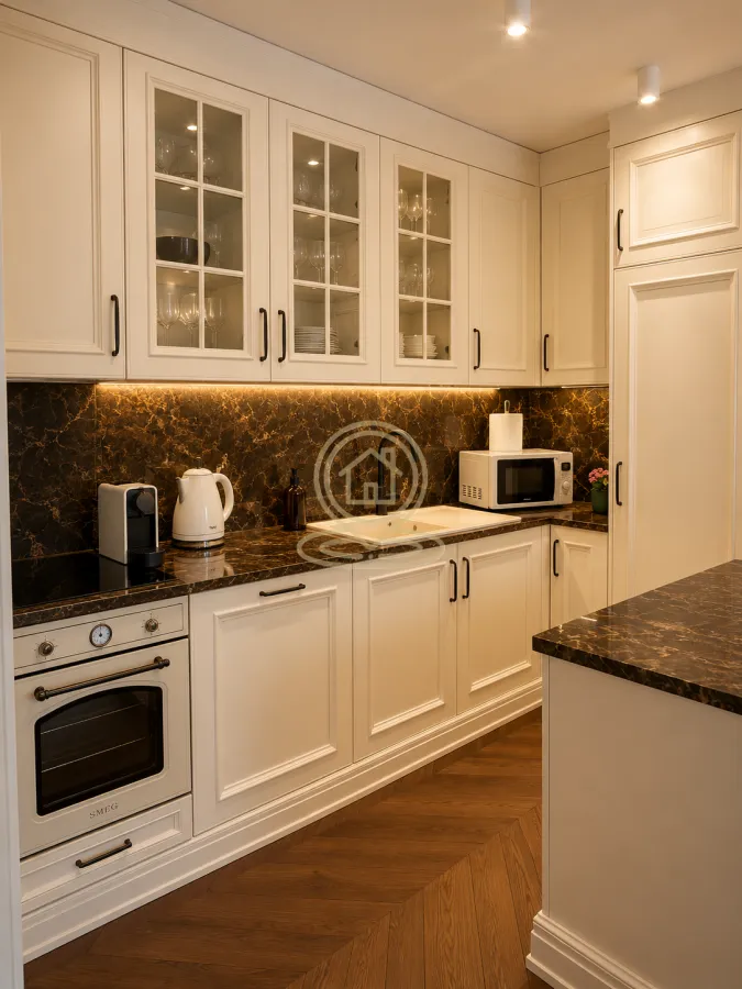 Rent, four bedroom apartment, 126m², Čubura, Beograd
