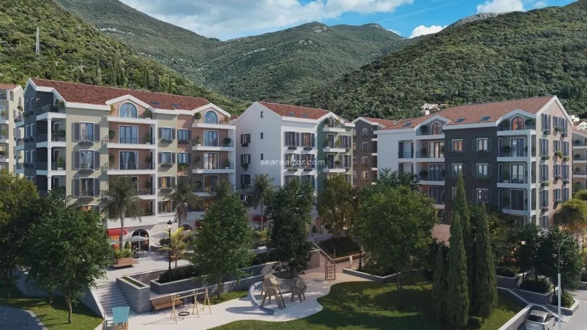 Prodaja, dvosoban stan, 65m², Donja Lastva, Tivat