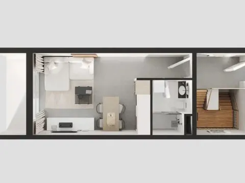 Sale, studio apartment, 28m², Tivat, Crna Gora - image 5