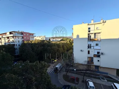 View from the terrace overlooking city buildings and surrounding greenery. - image 7