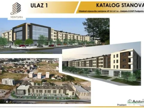 Sale, one bedroom apartment, 47m², Zabjelo, Podgorica - image 2