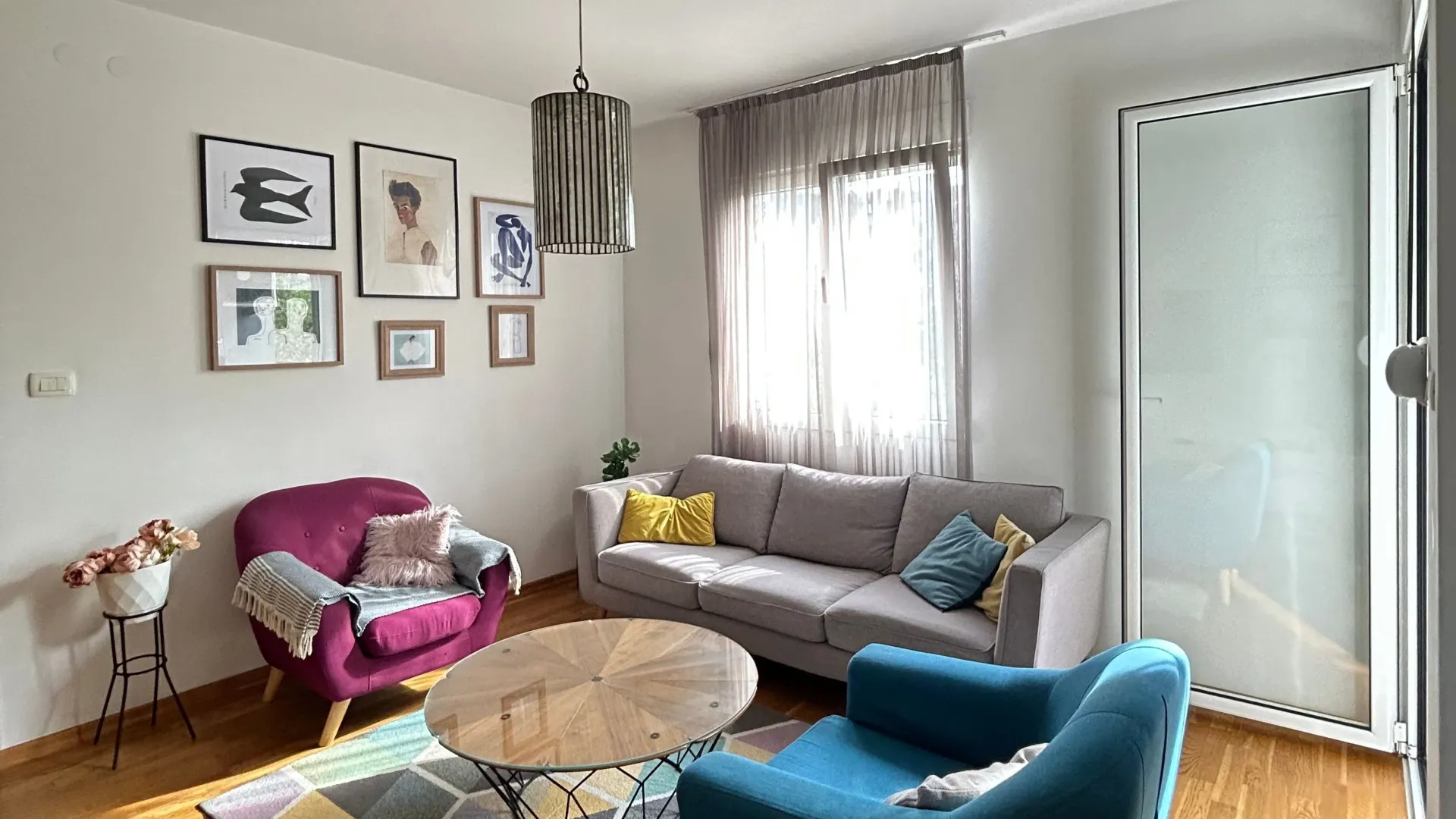 Rent, apartment, 60m², Blok 6, Podgorica