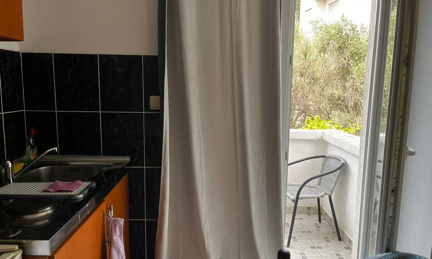 Rent, one bedroom apartment, 25m², Rafailovići, Budva