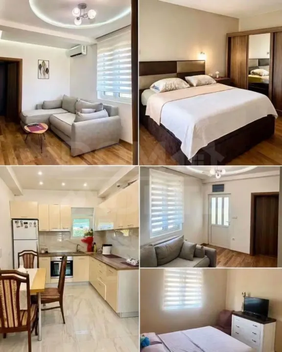 Izdavanje, dvosoban stan, 60m², Tivat, Crna Gora