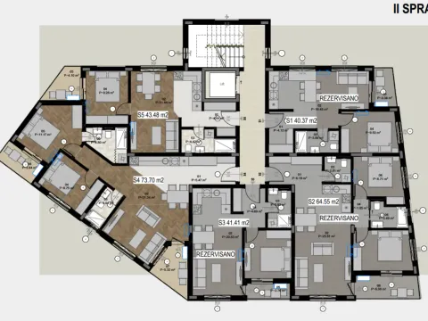 Sale, two bedroom apartment, 74m², Bar, Crna Gora - image 5