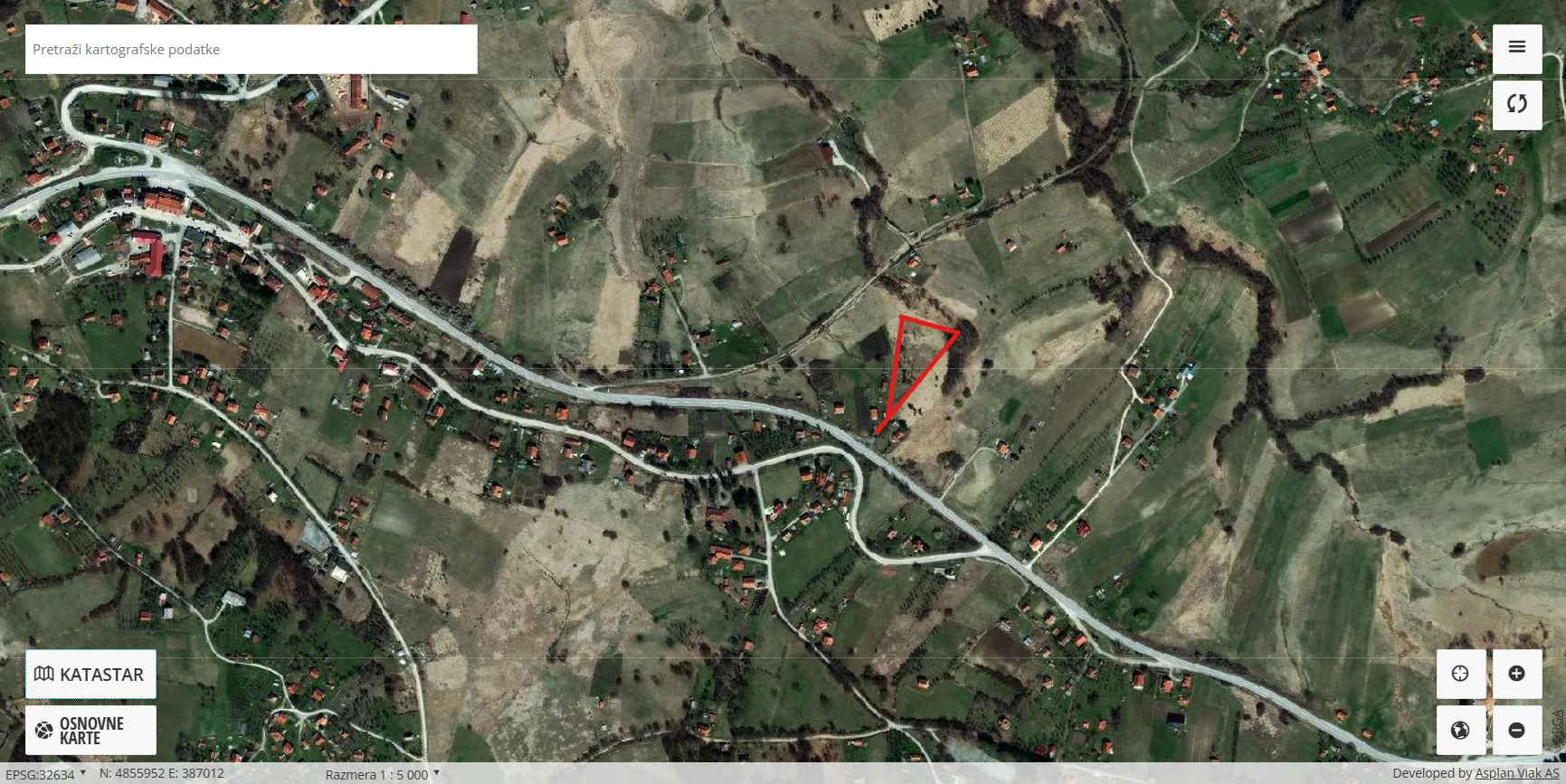Prodaja, plac, 6400m², Kremna, Užice