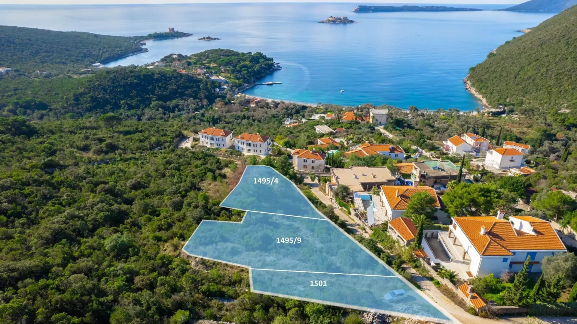 Prodaja, plac, 4556m², Tivat, Crna Gora