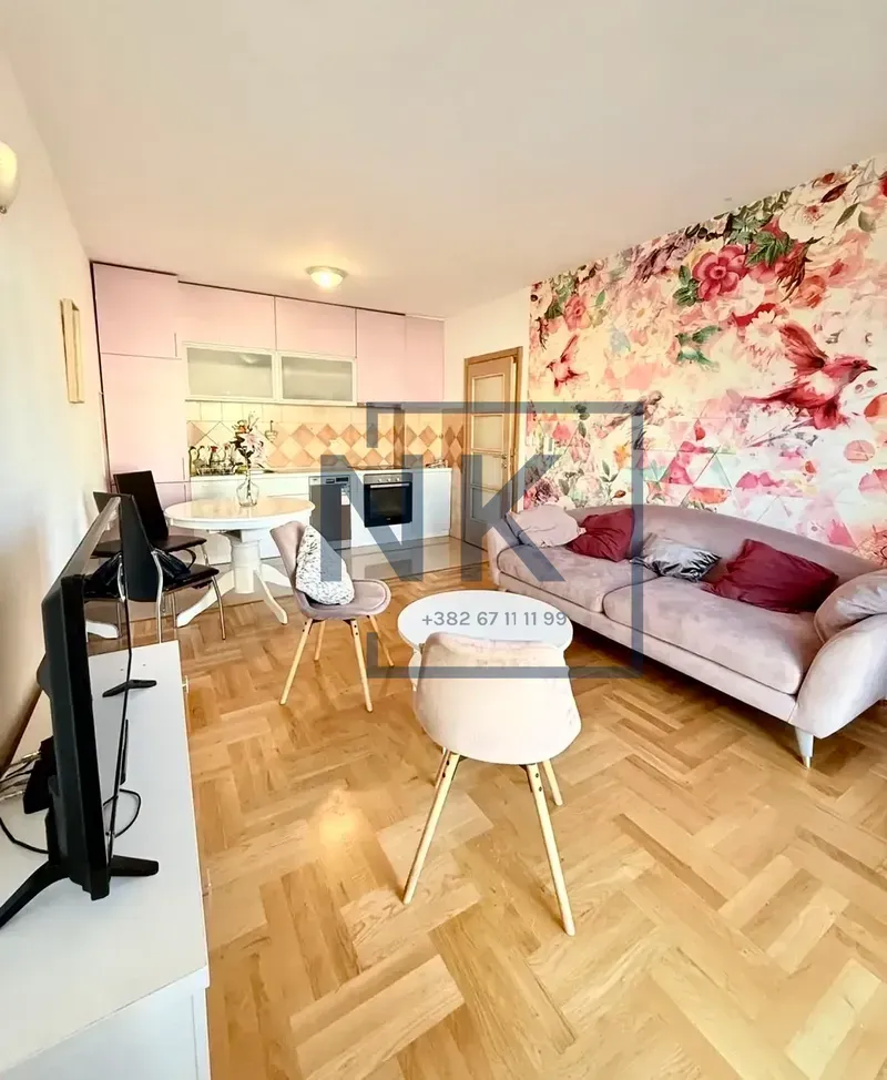 Rent, one bedroom apartment, 40m², Stari Aerodrom, Podgorica