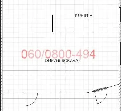 Sale, three bedroom apartment, 55m², Batajnica, Beograd - image 6