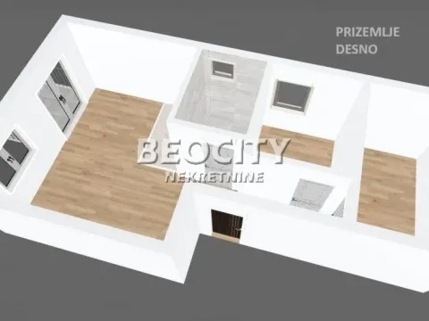 Three Bedroom Apartment for Sale, 55m2, Bele Vode, Beograd