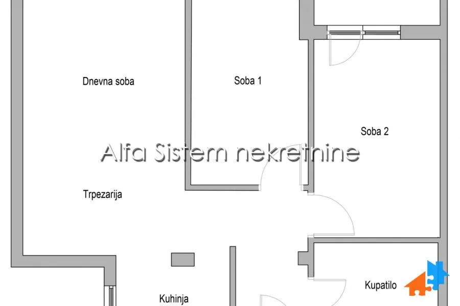 Izdavanje, stan, 60m², Lekino Brdo, Voždovac Sve Podlokacije