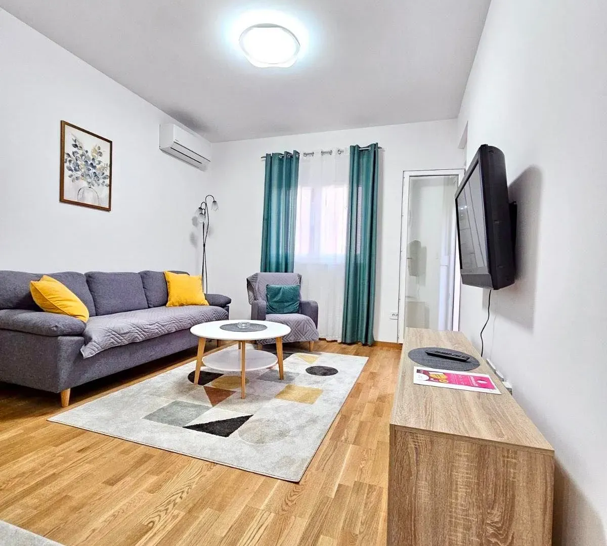 Rent, one bedroom apartment, 46m², Stari Aerodrom, Podgorica