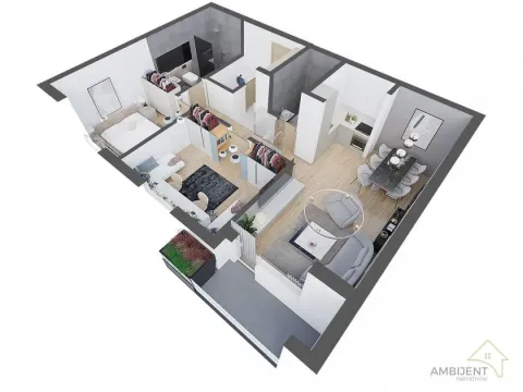Prodaja, trosoban stan, 74m², Stari Banovci, Stara Pazova - image 3