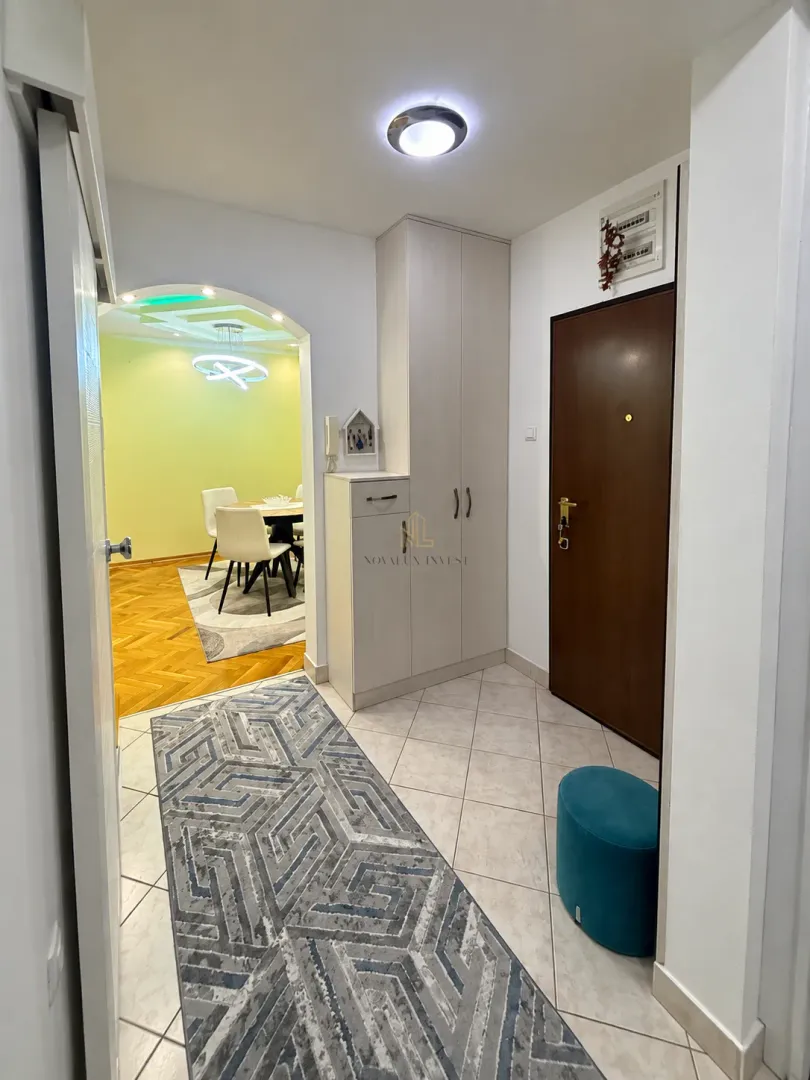 Izdavanje, jednosoban stan, 46m², Stari Aerodrom, Podgorica