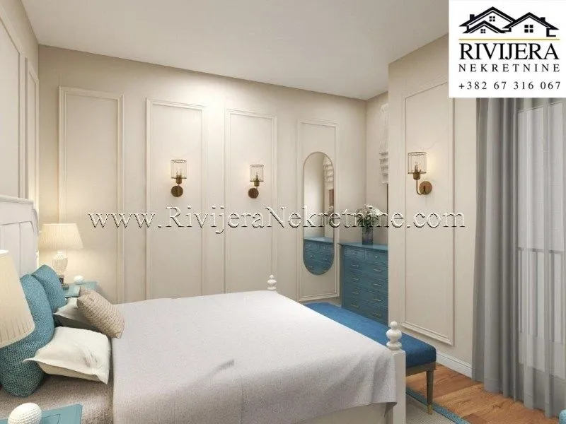 Prodaja, jednosoban stan, 49m², Risan, Kotor