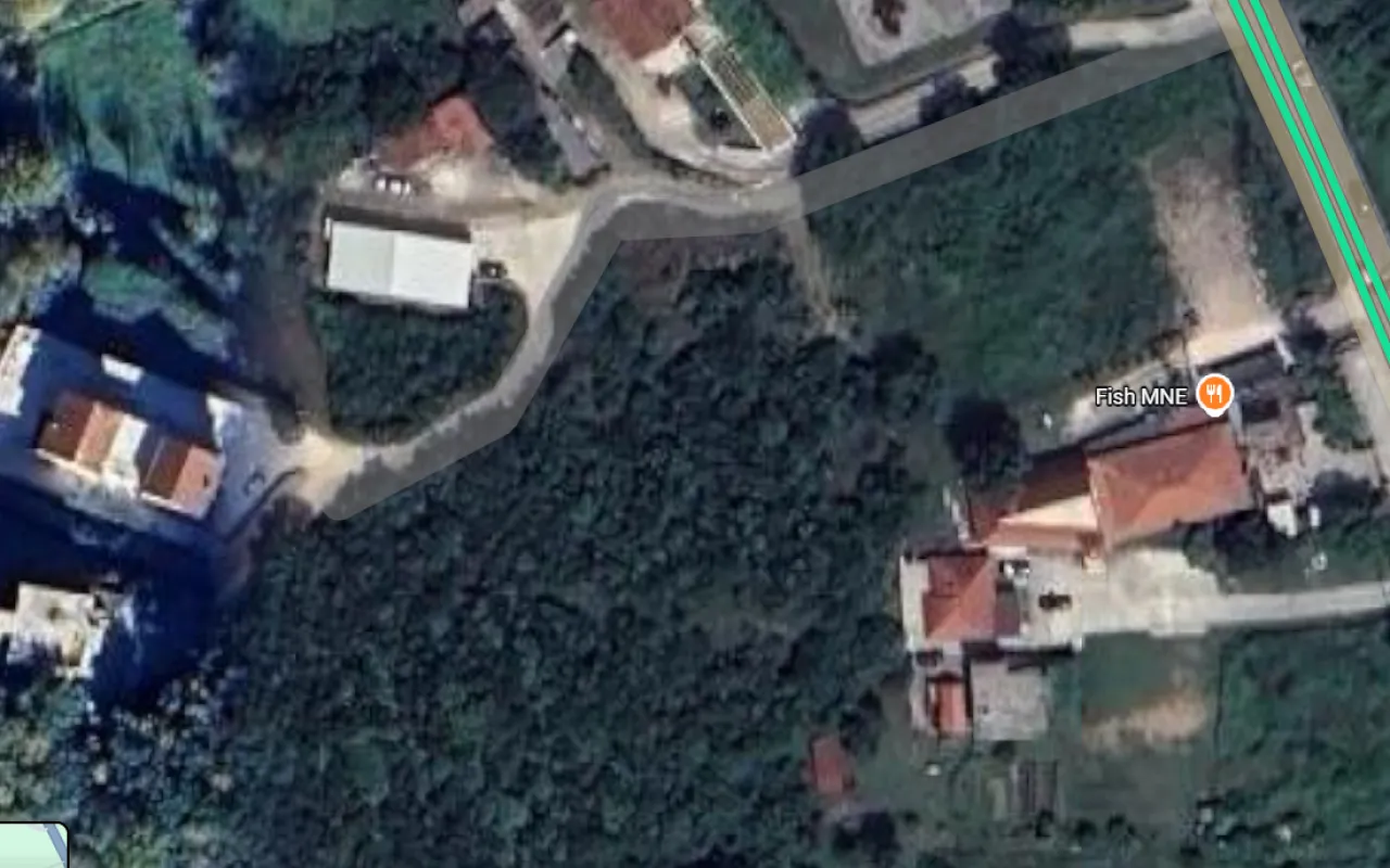 Prodaja, plac, 1366m², Radanovići, Kotor