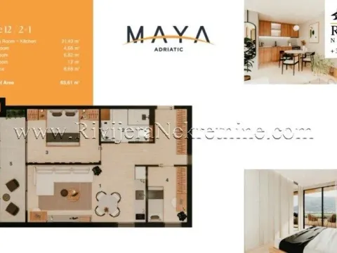 Prodaja, jednosoban stan, 4856m², Kumbor, Herceg Novi - image 8