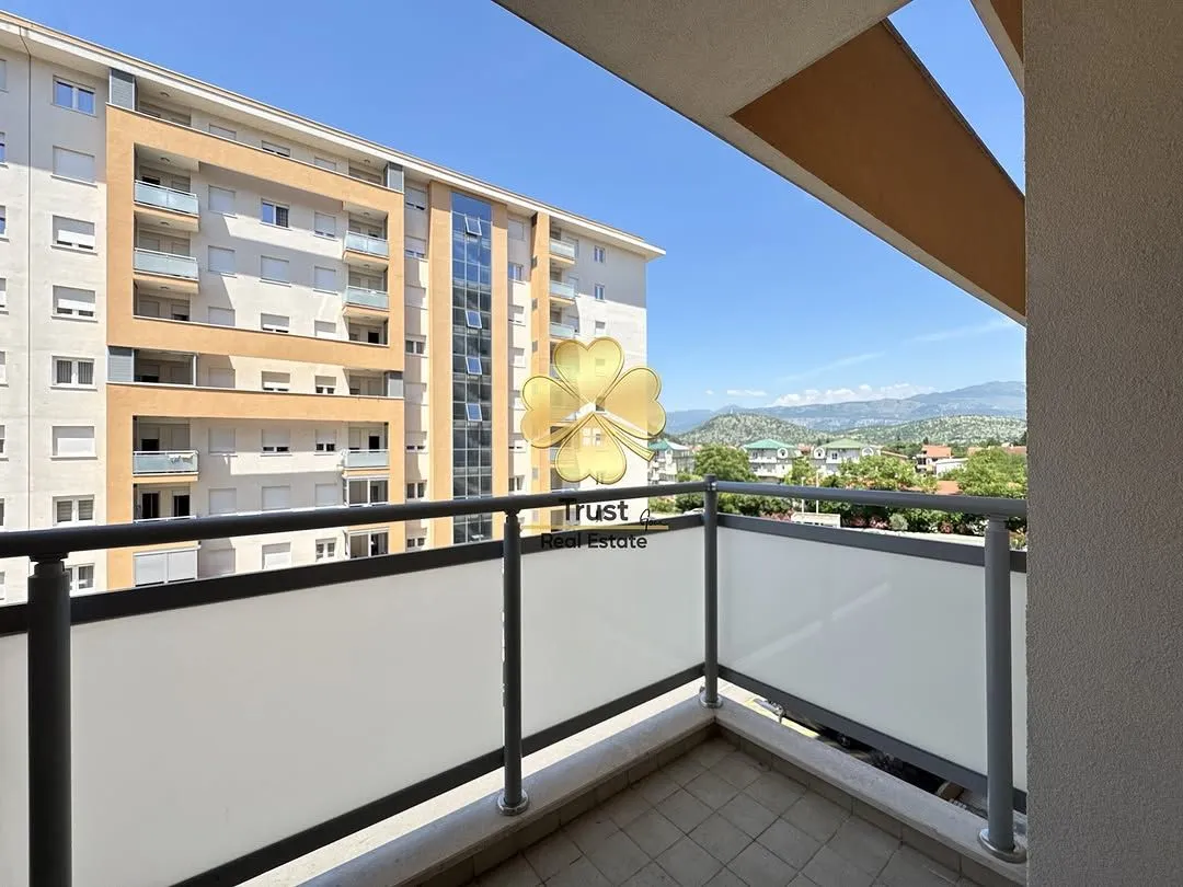 Rent, one bedroom apartment, 45m², City Kej, Podgorica