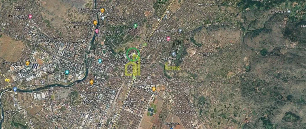 Prodaja, plac, 467m², Gorica C, Podgorica
