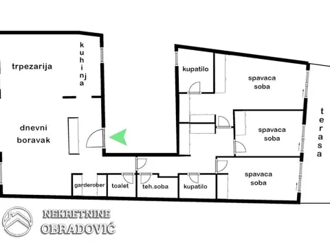 Sale, four bedroom apartment, 170m², Stari grad, Novi Sad - image 9