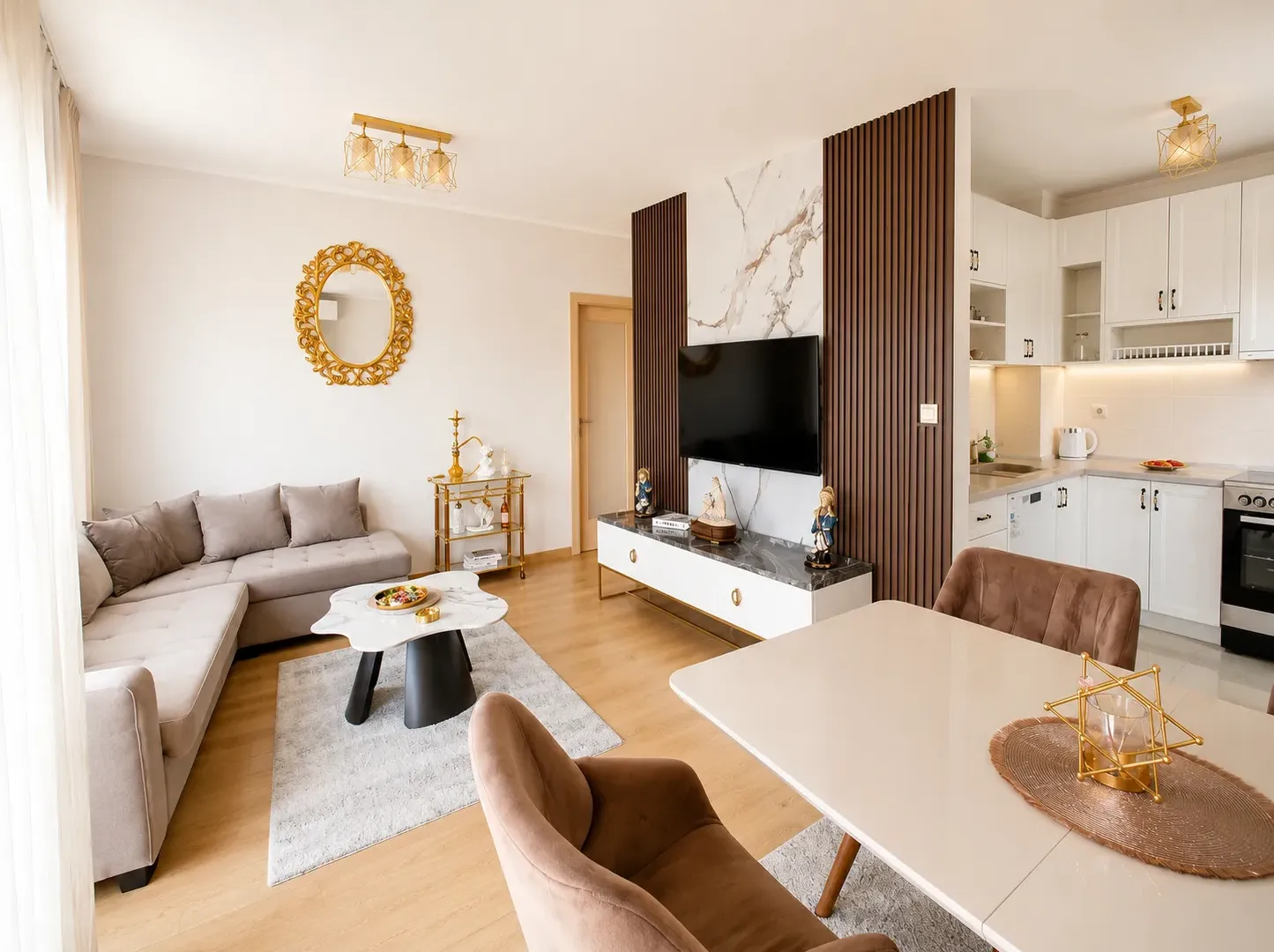 Rent, one bedroom apartment, 55m², City Kvart, Podgorica