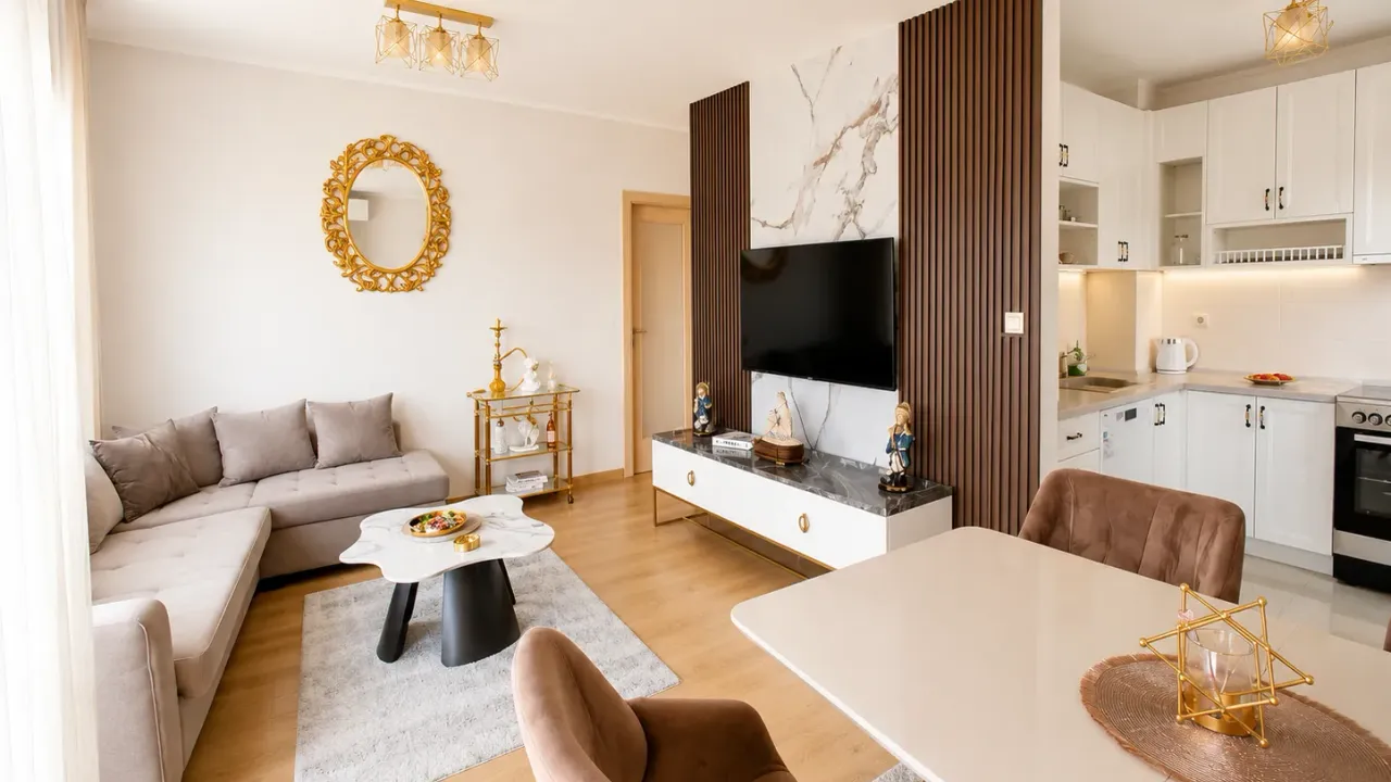 Rent, one bedroom apartment, 55m², City Kvart, Podgorica