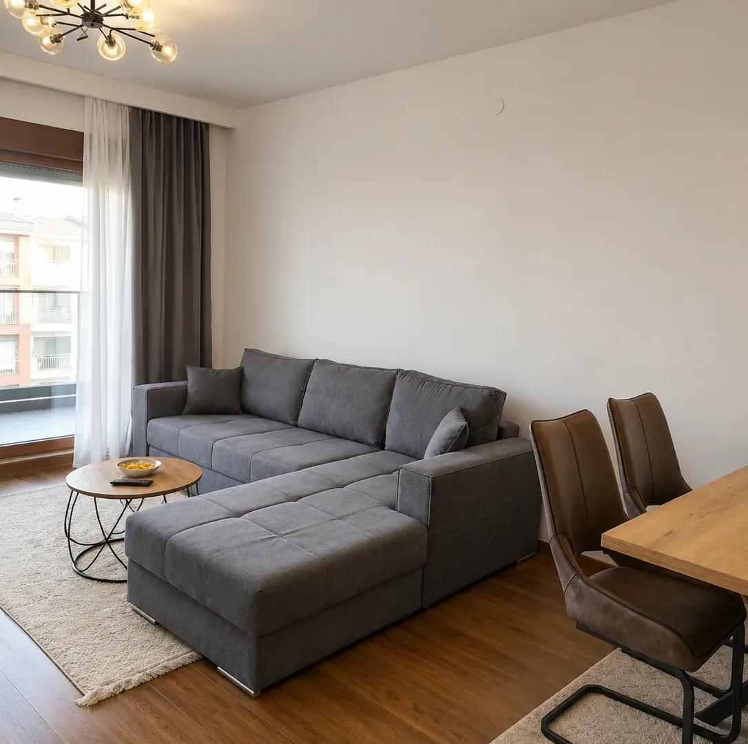 Izdavanje, jednosoban stan, 49m², Master Kvart, Podgorica