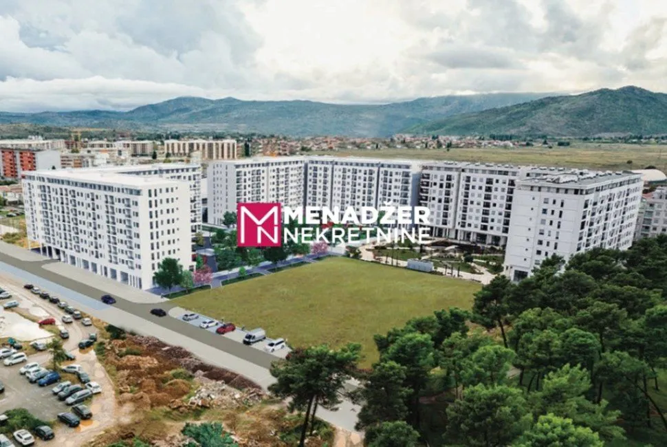 Prodaja, dvosoban stan, 77m², Tološka šuma, Podgorica
