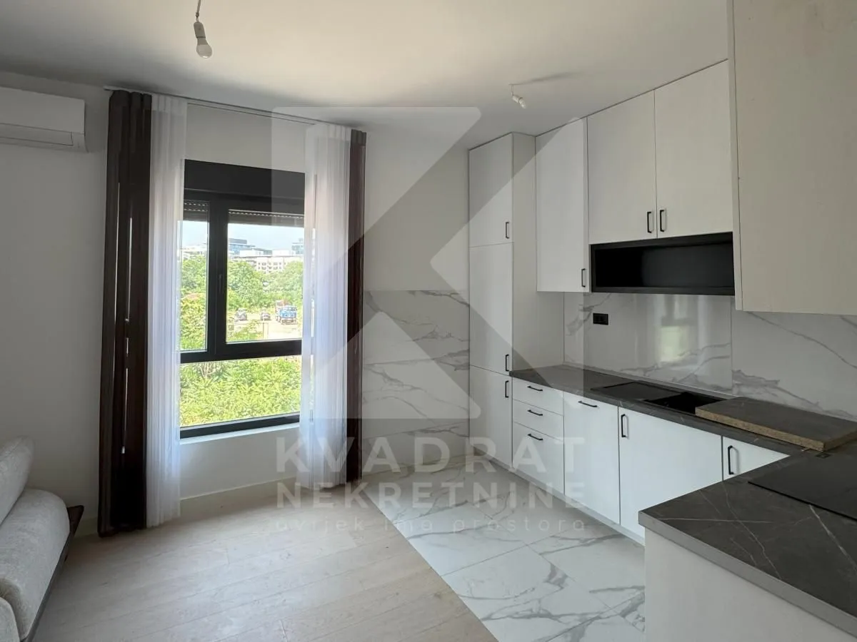 Rent, one bedroom apartment, 53m², Krivi Most, Podgorica