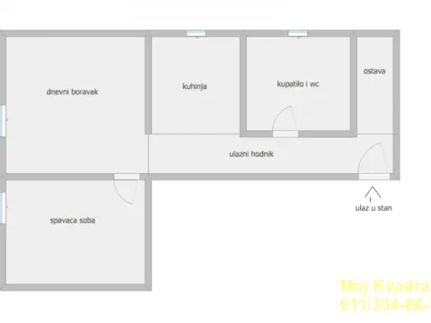 Prodaja, dvosoban stan, 33m², Altina, Beograd - image 9