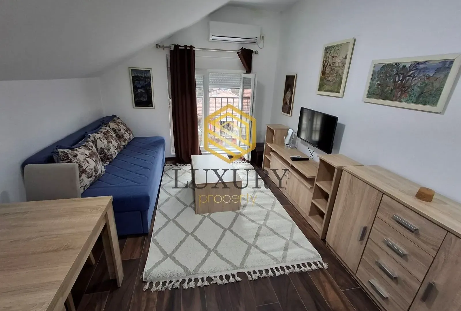Rent, studio apartment, 25m², Dalmatinska ulica, Podgorica