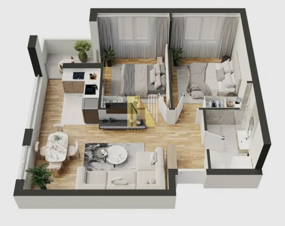 Prodaja, trosoban stan, 52m², Telep, Novi Sad Sve Podlokacije