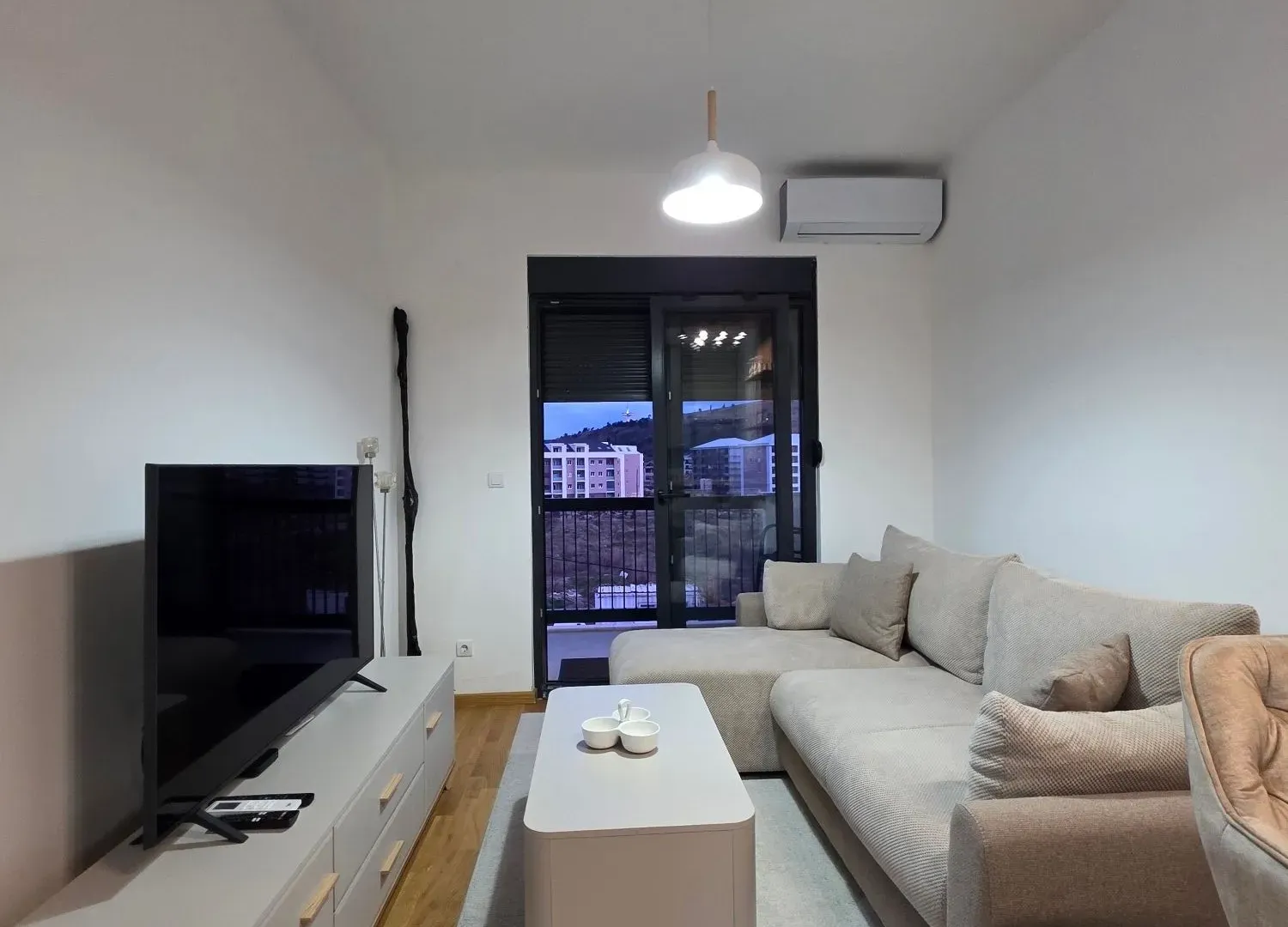 Rent, one bedroom apartment, 37m², Zabjelo, Podgorica