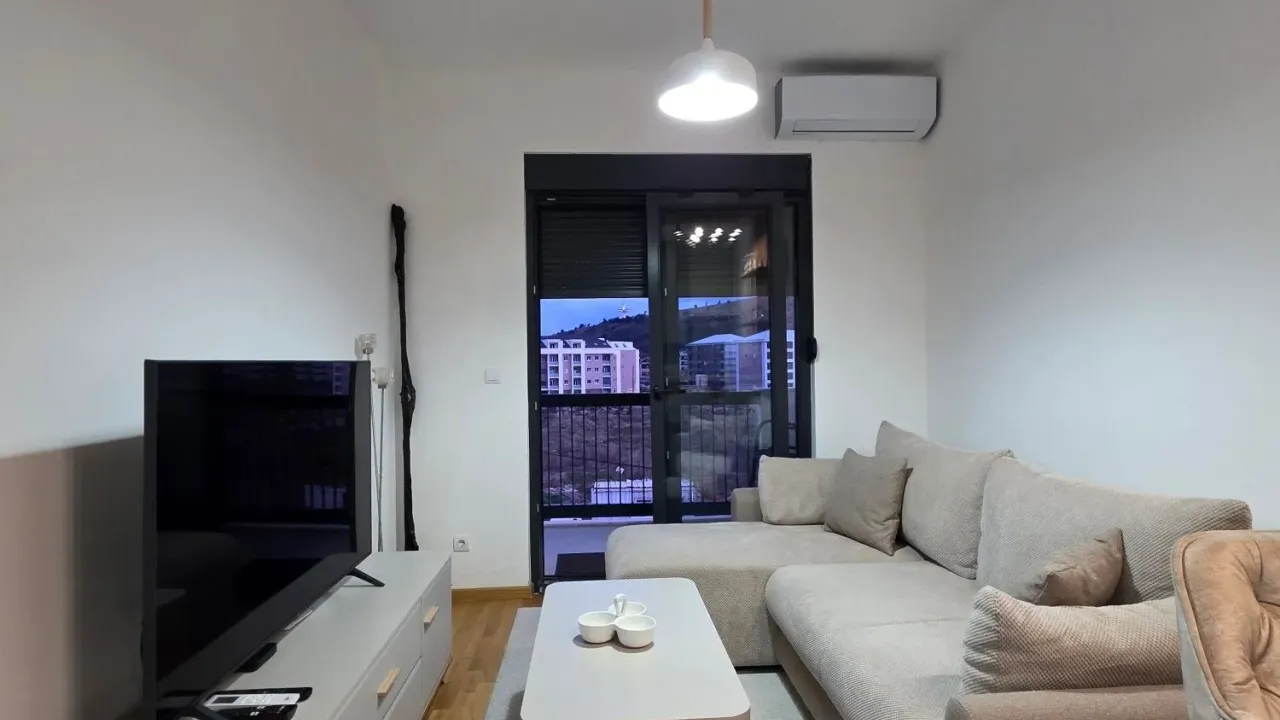 Rent, one bedroom apartment, 37m², Zabjelo, Podgorica