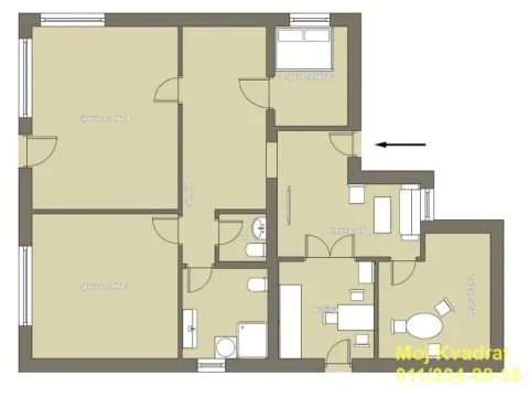 Prodaja, četvorosoban stan, 116m², Voždovac Sve Podlokacije, Beograd - image 10