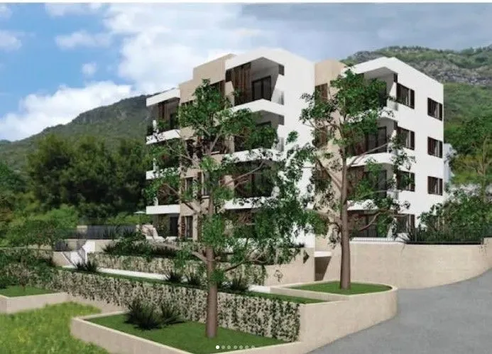 Prodaja, dvosoban stan, 54m², Đenovići, Herceg Novi