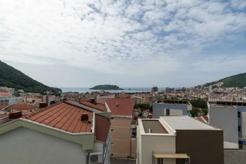 Pogled na grad, okolna brda i more sa terase nekretnine. - image 11