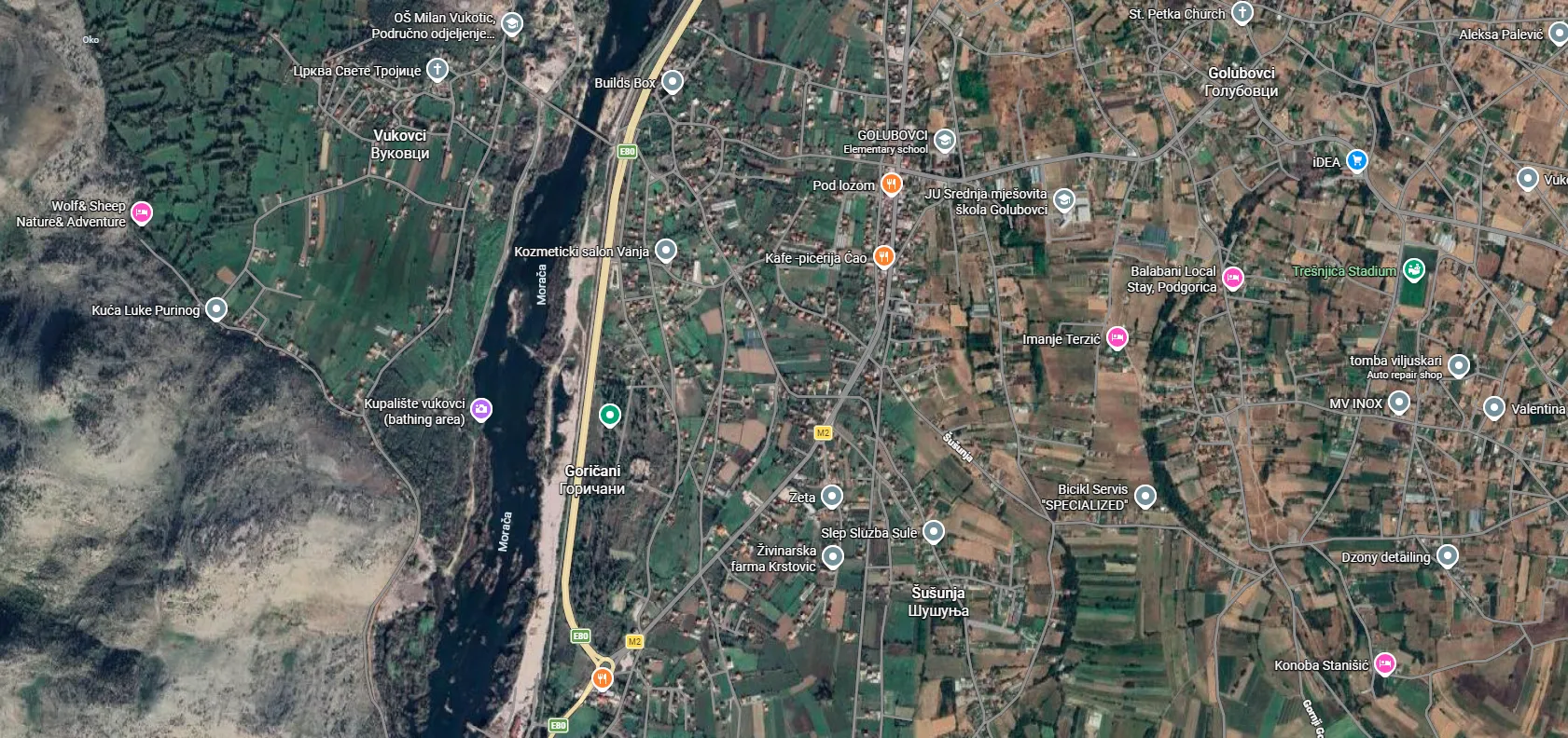 Prodaja, plac, 2000m², Zeta, Podgorica