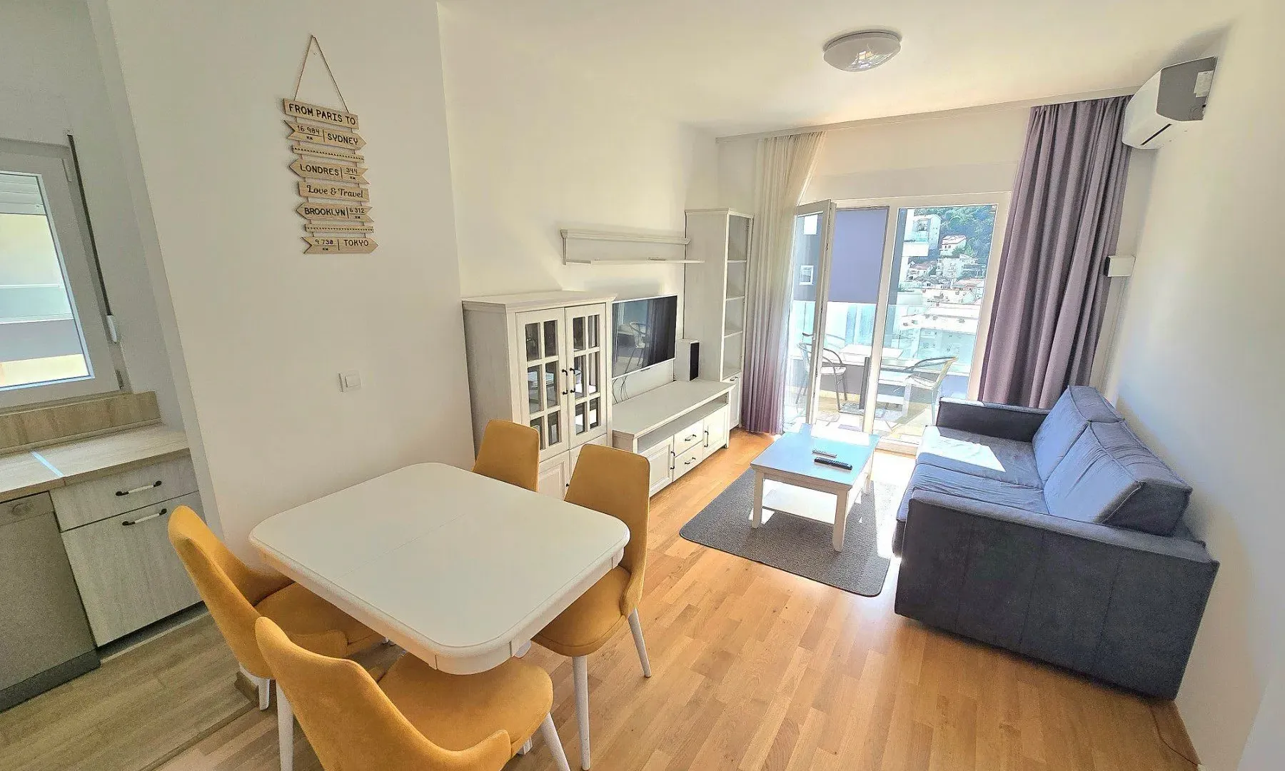 Sale, one bedroom apartment, 51m², Budva, Crna Gora