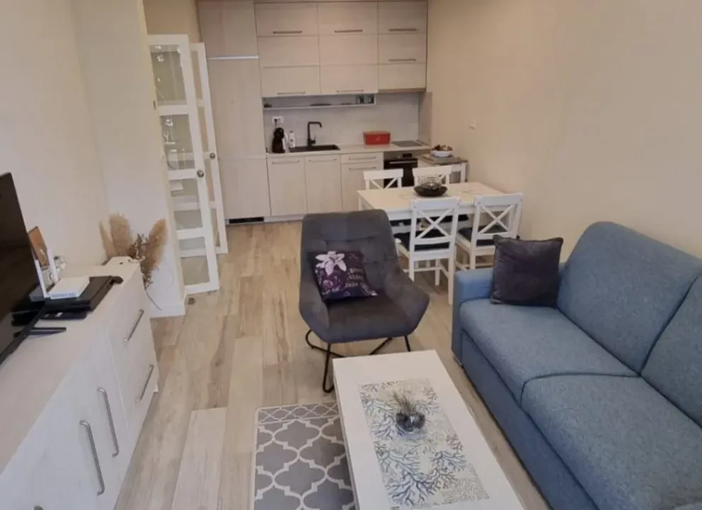 Rent, one bedroom apartment, 49m², Petrovac, Budva