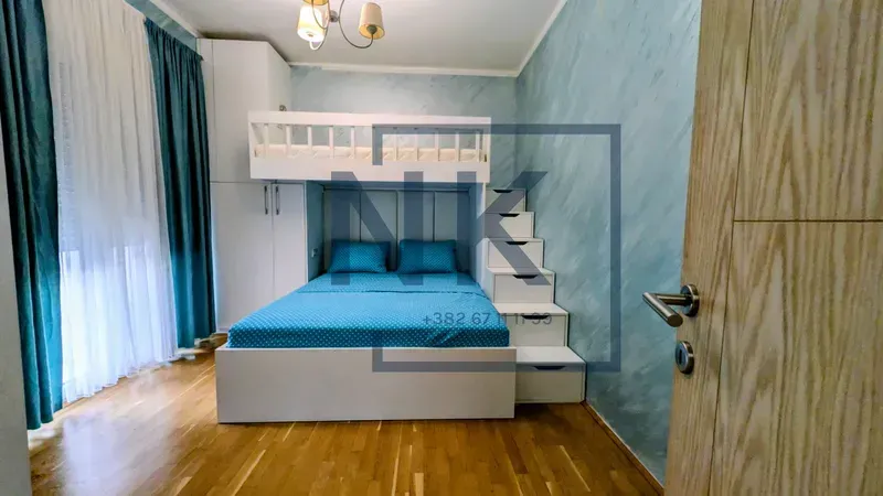 Rent, one bedroom apartment, 44m², Blok 6, Podgorica