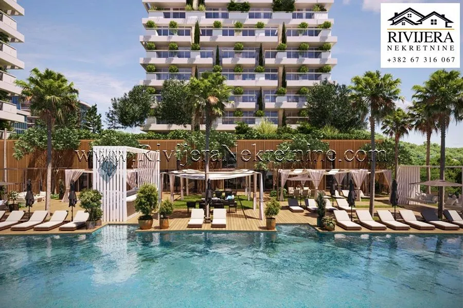 Sale, two bedroom apartment, 50m², Centar, Budva