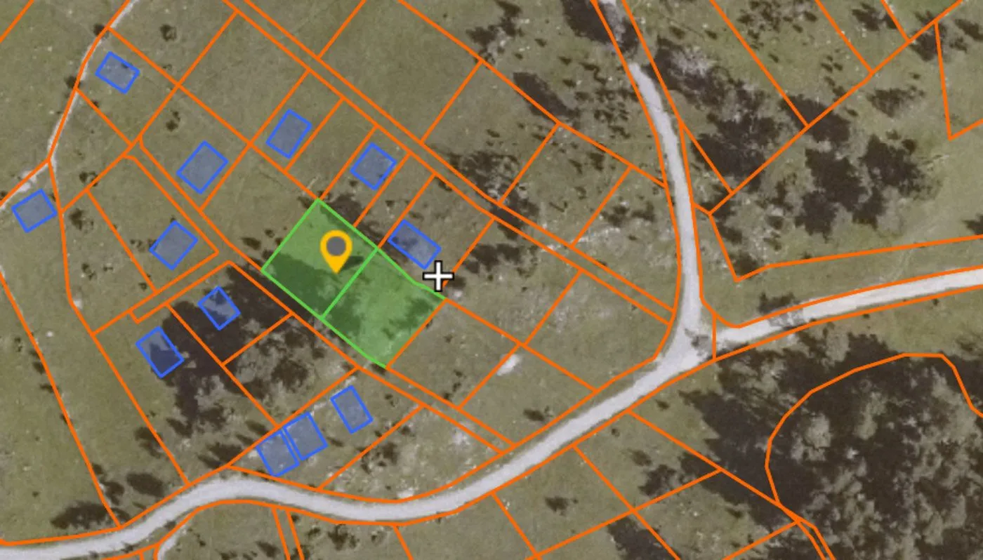 Prodaja, plac, 705m², Borje, Žabljak