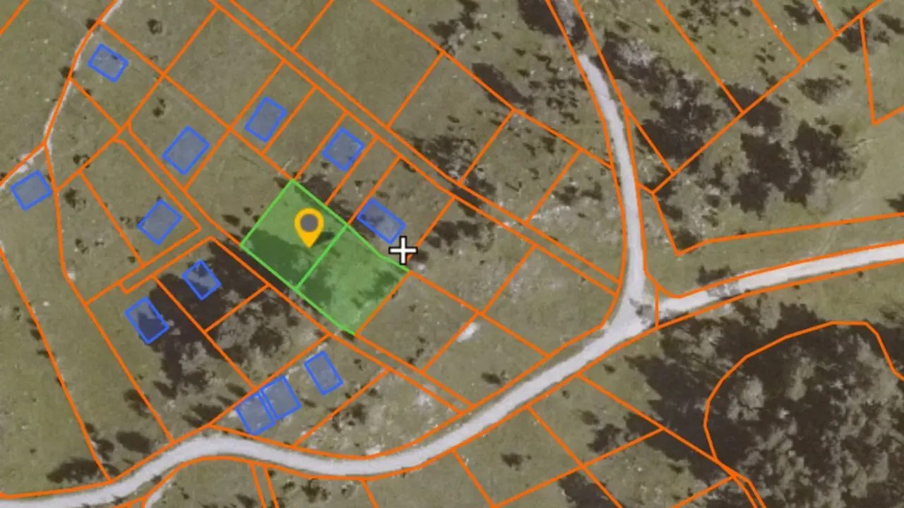 Sale, land lot, 705m², Borje, Žabljak