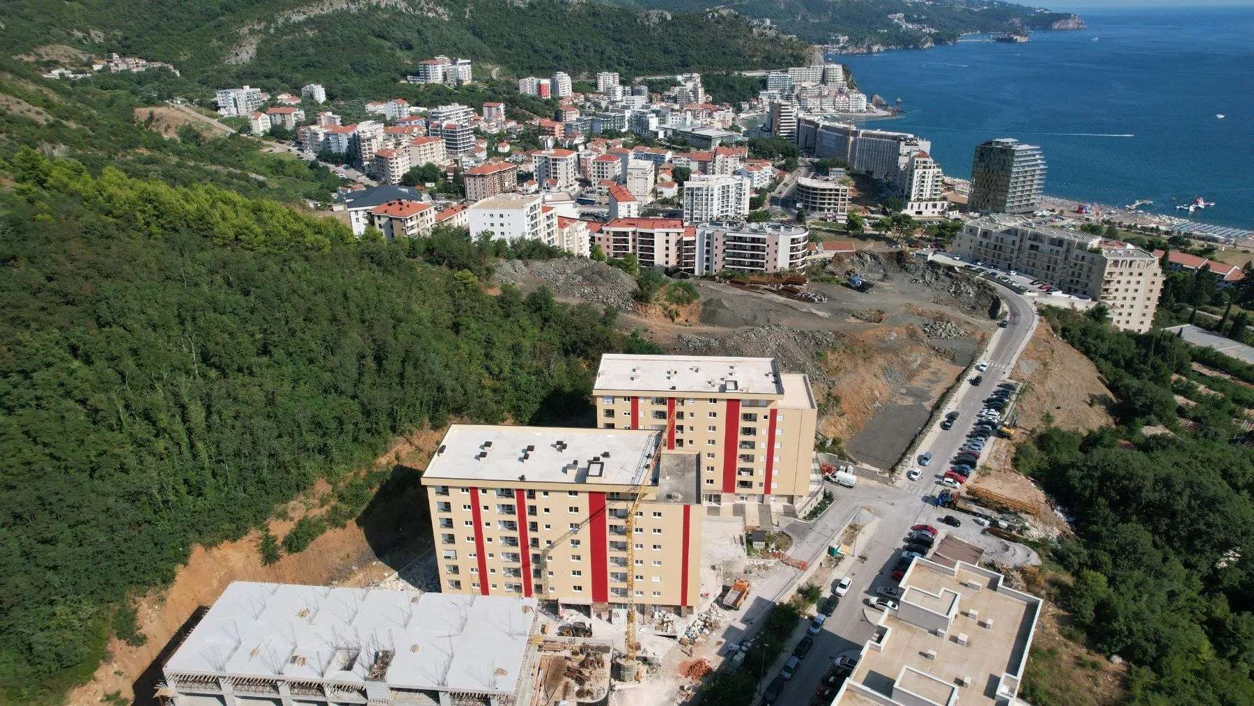 Sale, one bedroom apartment, 43m², Bečići, Budva