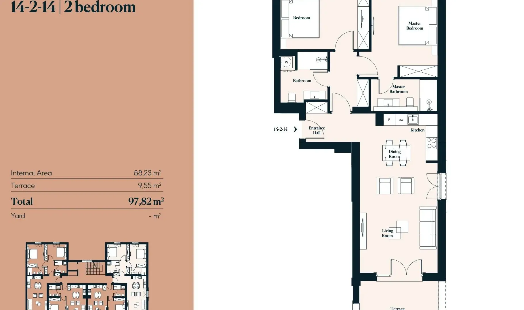 Prodaja, stan, 97m², Tivat, Crna Gora